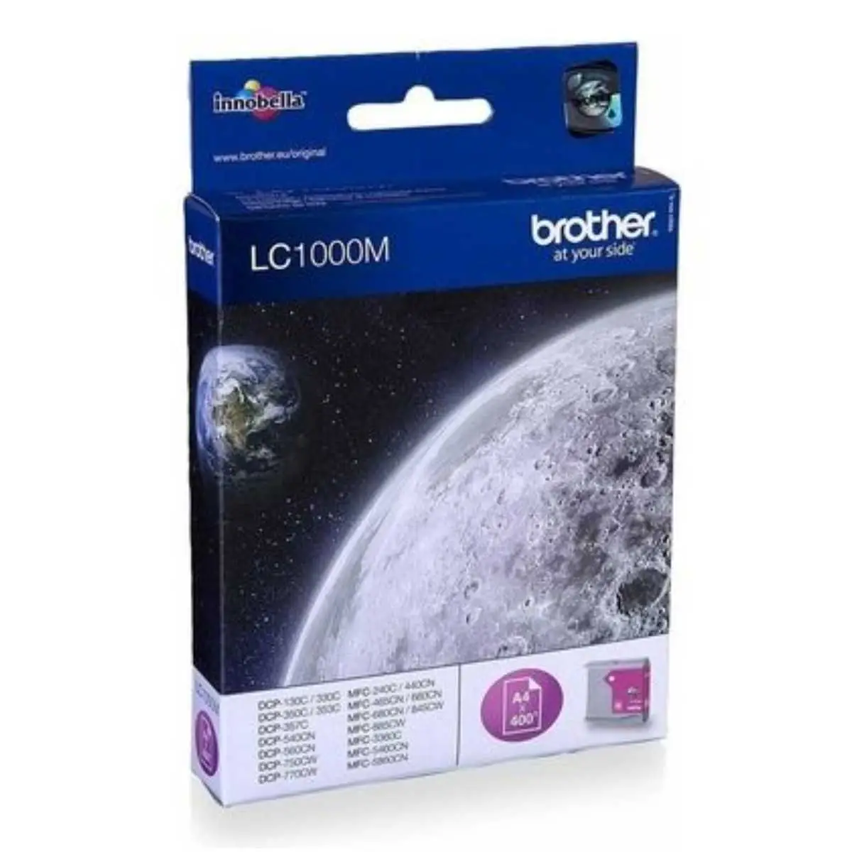 Brother LC1000M Magenta cartouche d'encre d'origine Brother LC1000M Magenta cartouche d'encre d'origine