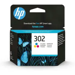 Cartouche HP 302 Couleur originale encre tricolore pour imprimantes HP Deskjet Envy et Officejet