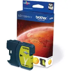 Brother LC1100HY-Y Jaune Cartouche pas chère sur cartouches-fr.com