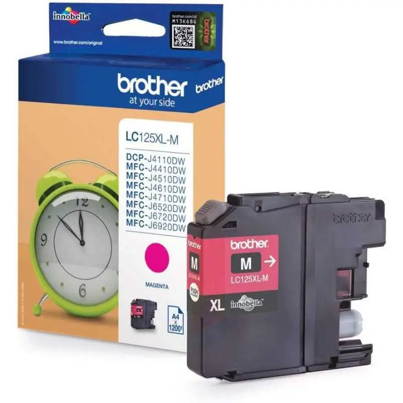 Brother LC125XL-M Magenta moins chère sur cartouches-fr.com