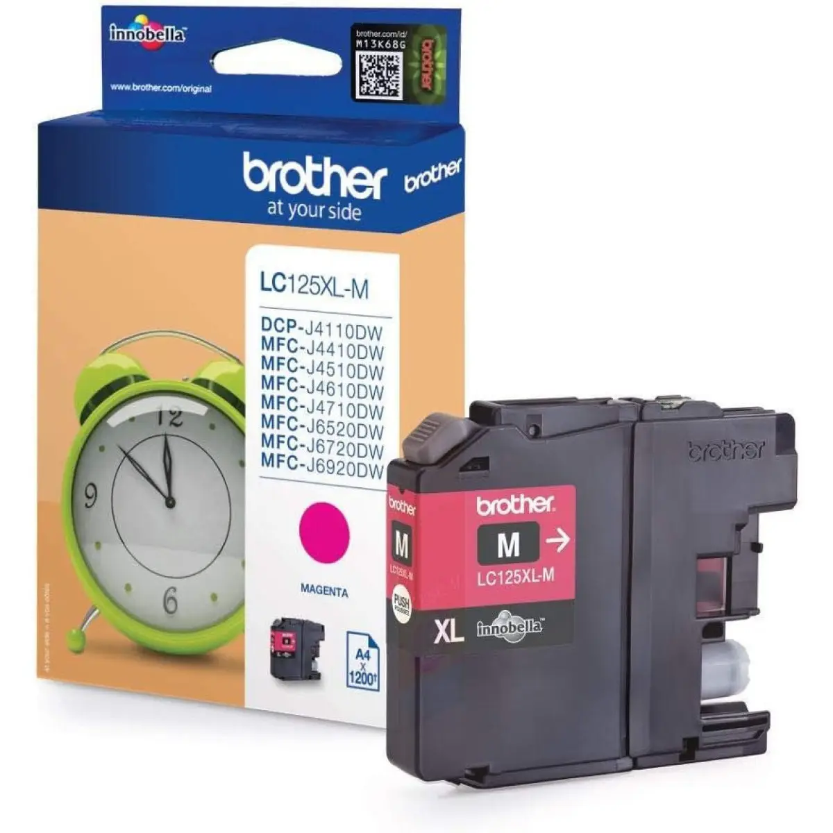 Brother LC125XL-M Magenta Cartouche d'encre d'origine