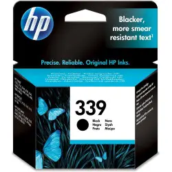 Cartouche HP 339 noire haute capacité – Encre de qualité professionnelle pour imprimantes HP Deskjet, OfficeJet et Photosmart.