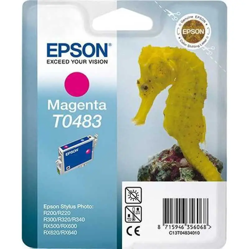 Epson T0483 Magenta Hippocampe cartouche d'encre d'origine