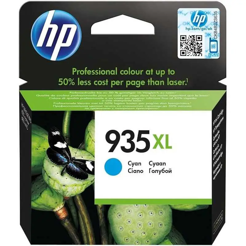 HP 935XL Cyan cartouche d'encre au meilleur prix sur cartouches-fr.com