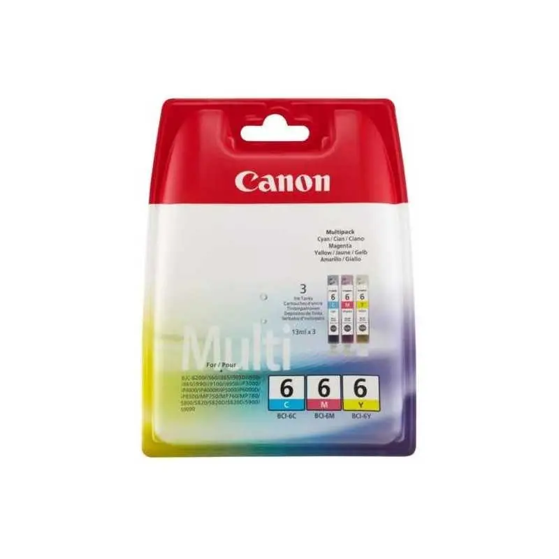 Canon BCI-6 Couleur Multipack pas cher sur cartouches-fr.com