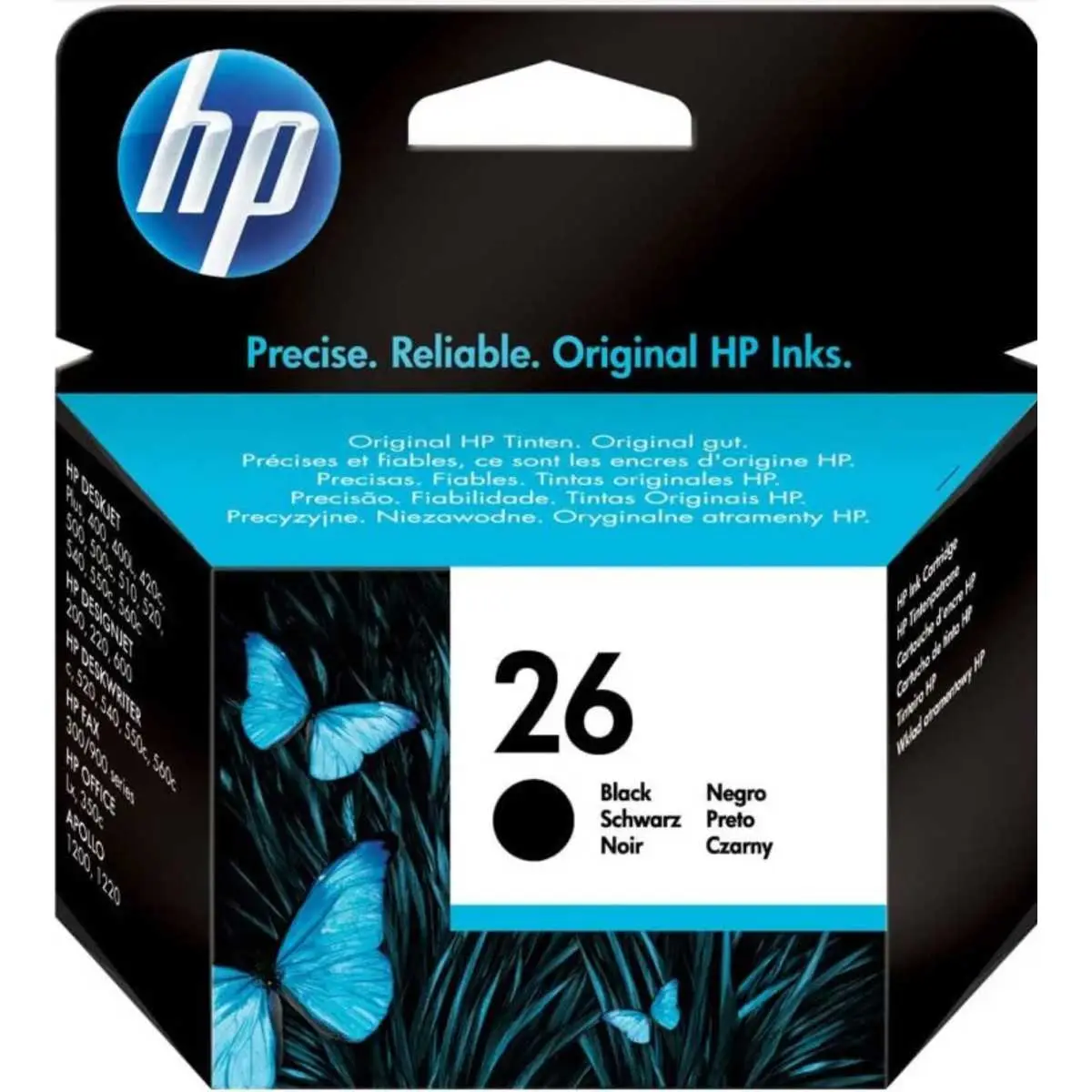 HP 26 Noir cartouche d'encre au meilleur prix HP 26 Noir cartouche d'encre au meilleur prix