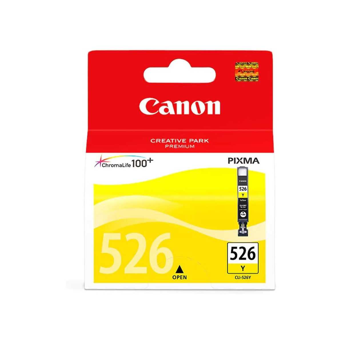 Canon CLI-526Y Jaune Cartouche d'encre d'origine moins chère