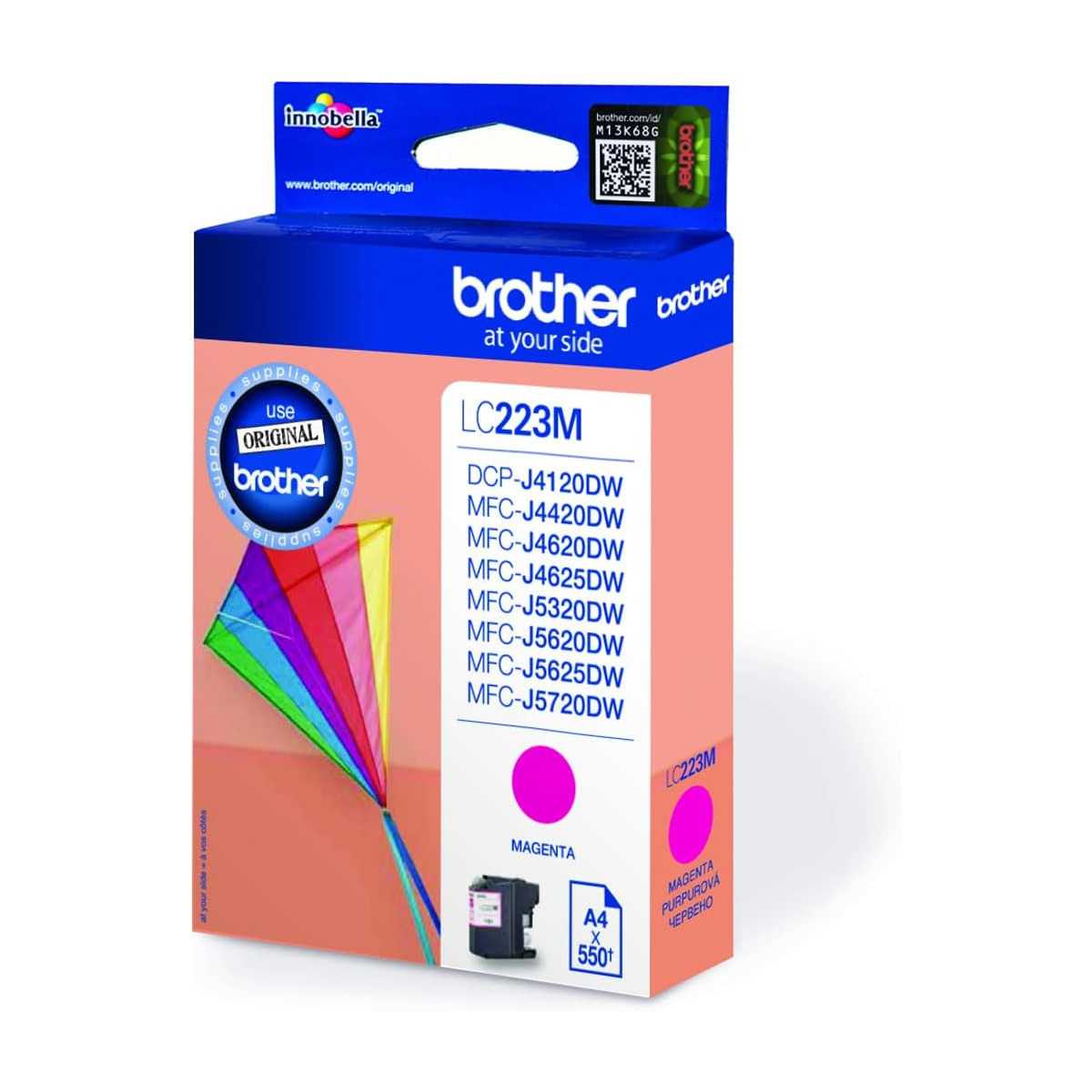 Brother LC223M Magenta cartouche d'encre d'origine Brother LC223M Magenta cartouche d'encre d'origine