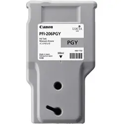 Canon PFI-206PGY Photo Gris Cartouche d'encre d'origine moins chère