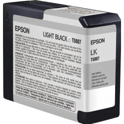 EPSON T5807 Noir clair Cartouche d'encre d'origine