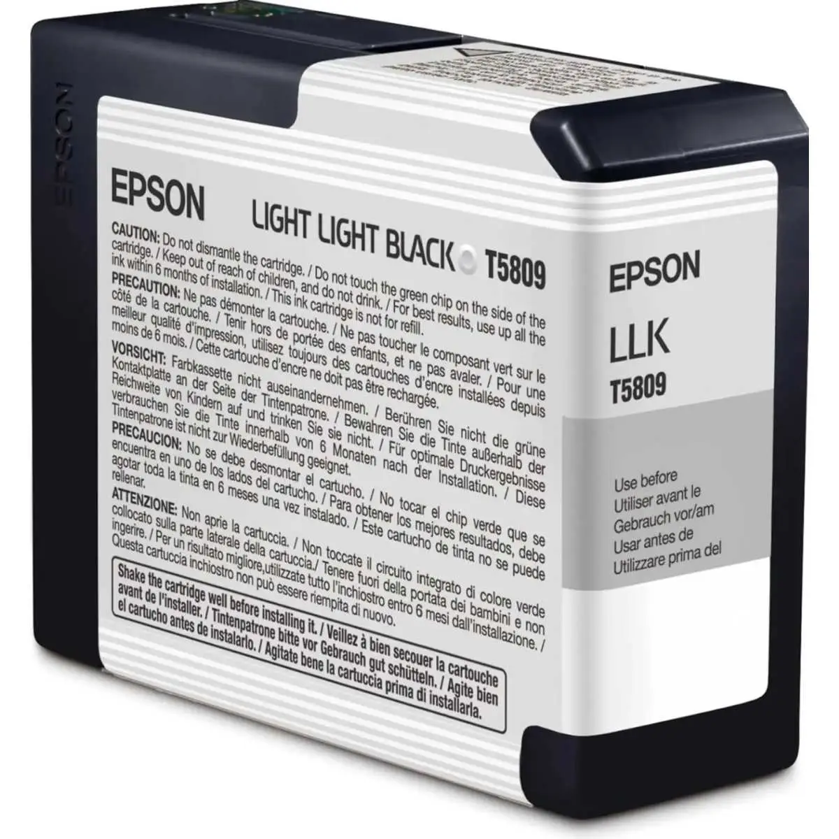 EPSON T5809 Noir clair Cartouche d'encre d'origine