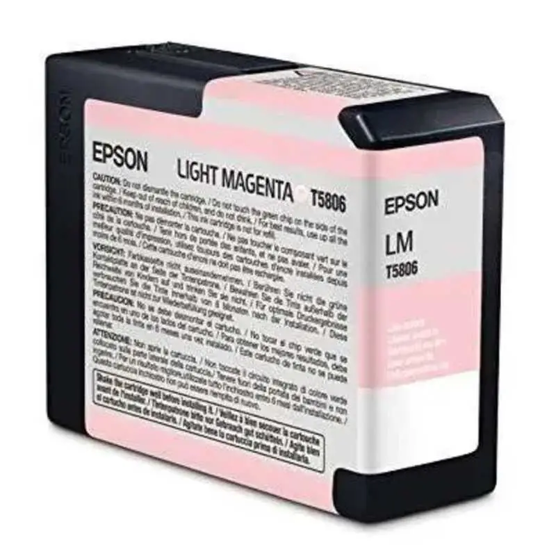 EPSON T5806 Magenta clair Cartouche d'encre d'origine