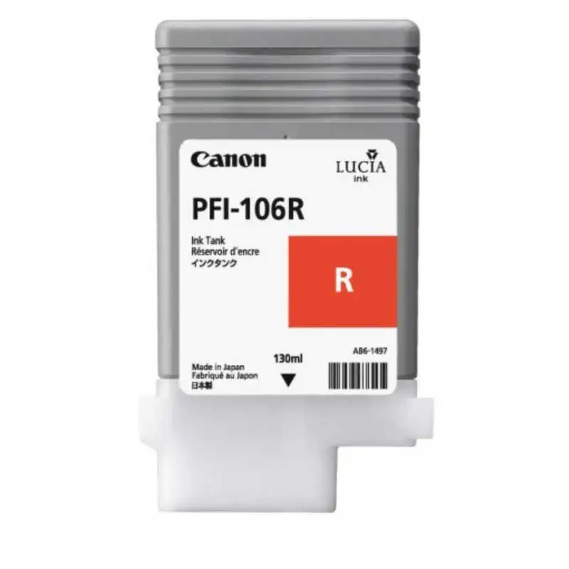 Canon PFI-106R Rouge Cartouche d'encre d'origine moins chère