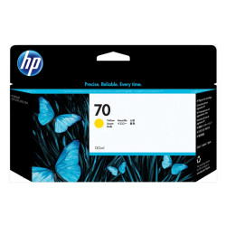 HP 70 Jaune Cartouche d'encre d'origine - C9454A