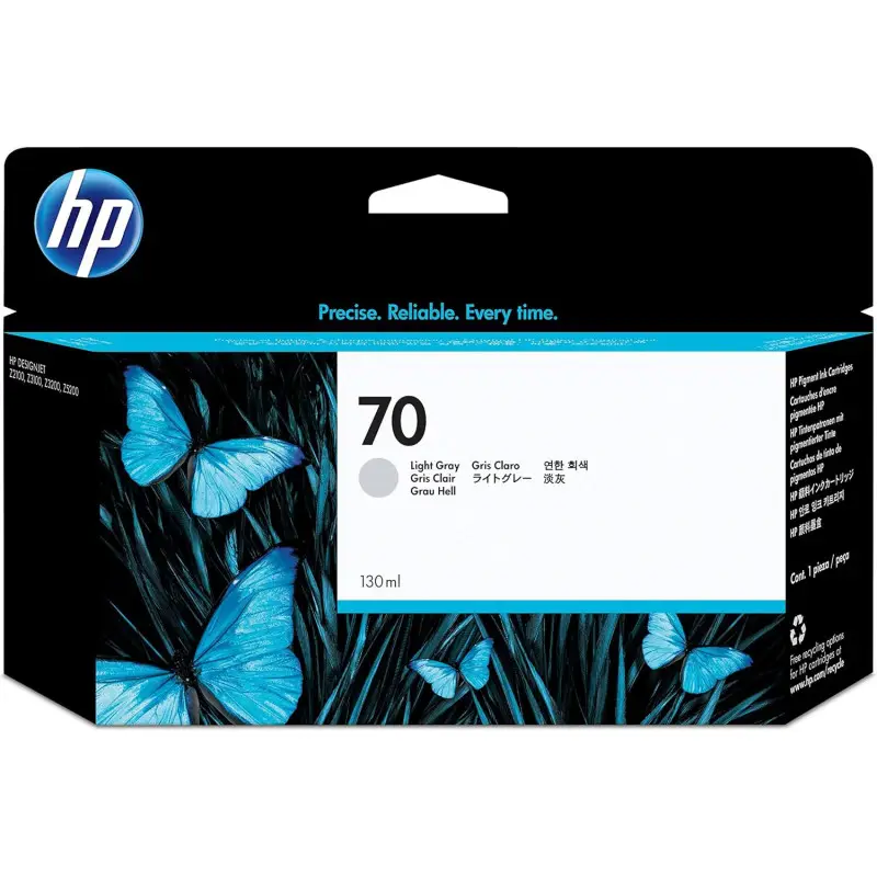 HP 70 Gris clair Cartouche d'encre d'origine - C9451A