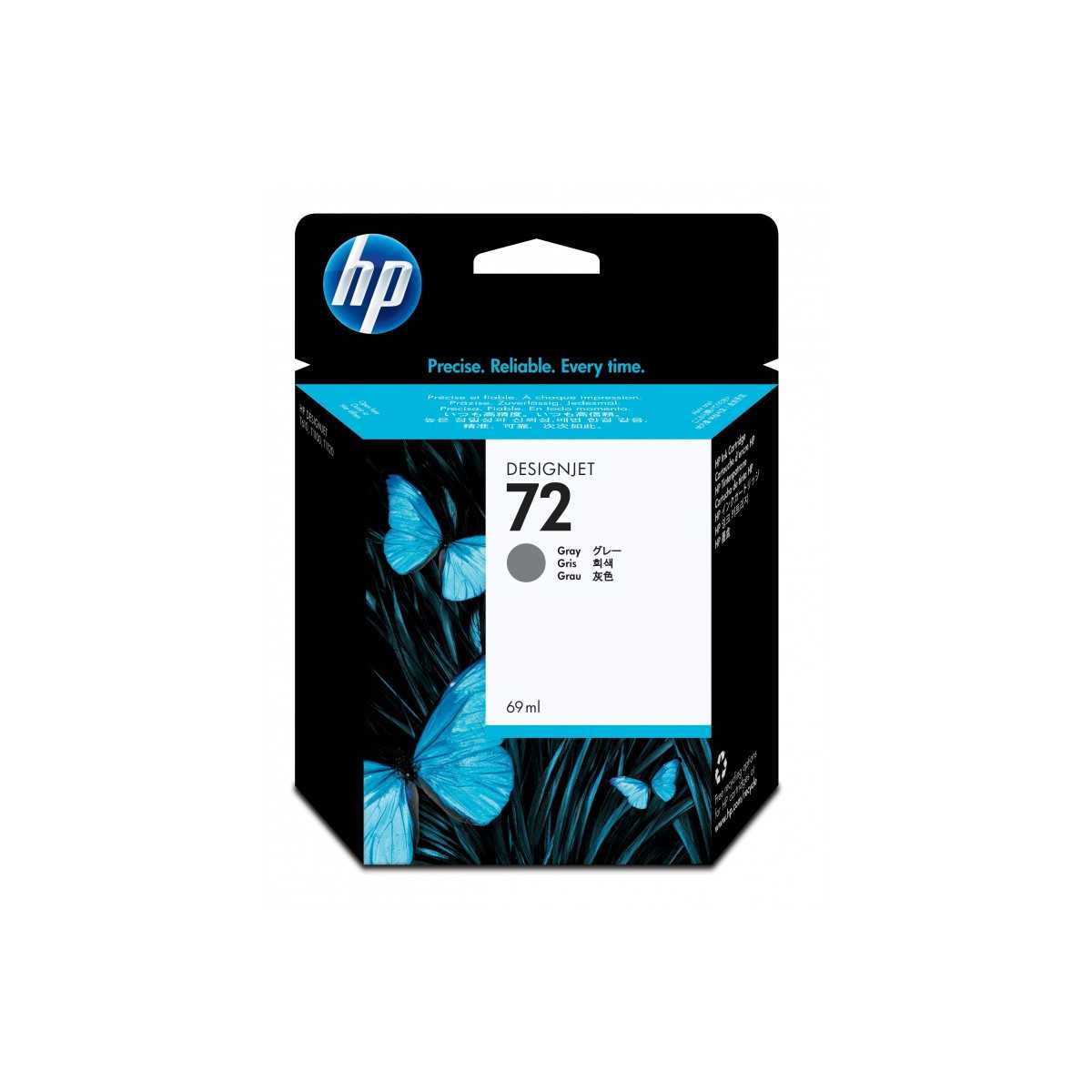 HP 72 Gris Cartouche d'encre d'origine - C9401A HP 72 Gris Cartouche d'encre d'origine - C9401A
