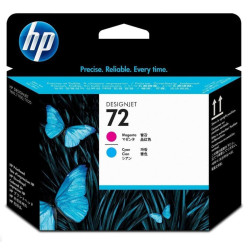 HP 72 Cyan magenta Tête d'impression d'origine - C9383A