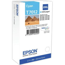 Epson T7012 XXL Cyan Pyramide Cartouche d'encre d'origine