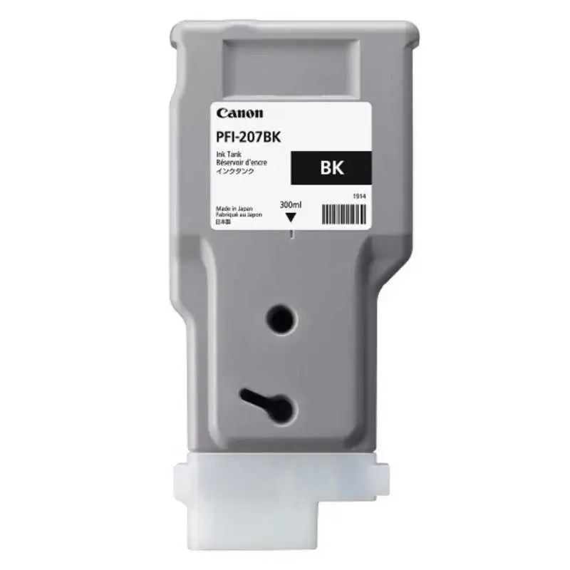 Canon PFI-207BK Noir Cartouche d'encre d'origine moins chère