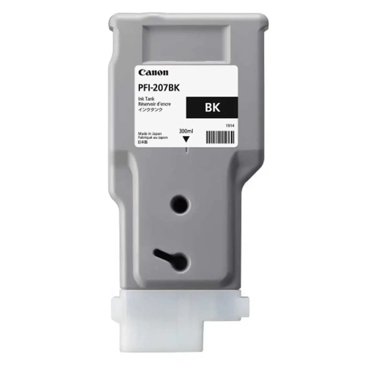 Canon PFI-207BK Noir Cartouche d'encre d'origine moins chère