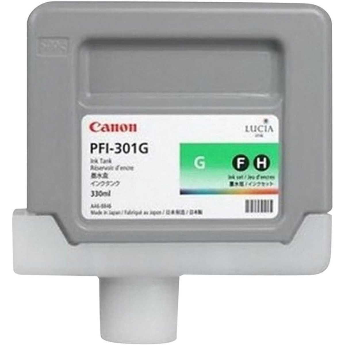 Canon PFI-301G Vert Cartouche d'encre d'origine Canon PFI-301G Vert Cartouche d'encre d'origine