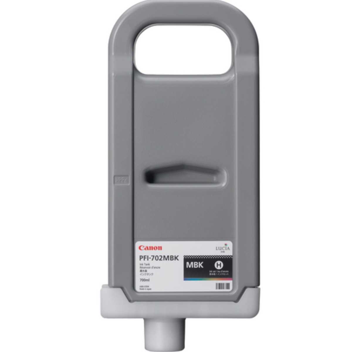 Canon PFI-702MBK Noir mat Cartouche d'encre d'origine Canon PFI-702MBK Noir mat Cartouche d'encre d'origine