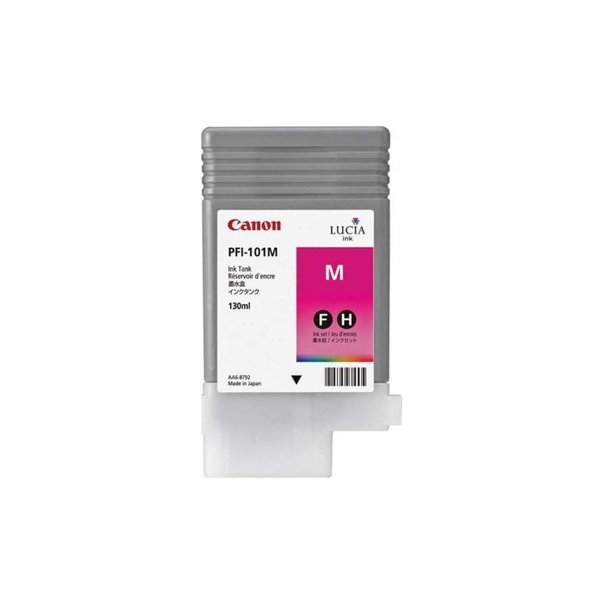 Canon PFI-101M Magenta Cartouche d'encre d'origine moins chère Canon PFI-101M Magenta Cartouche d'encre d'origine moins chère