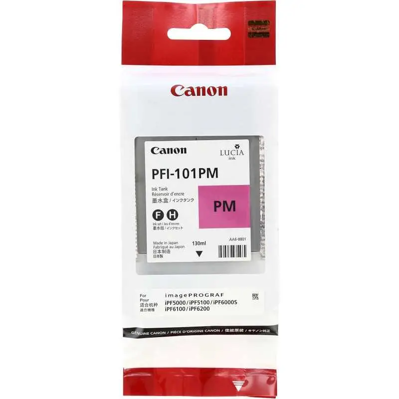 Canon PFI-101PM Photo Magenta Cartouche d'encre d'origine moins chère