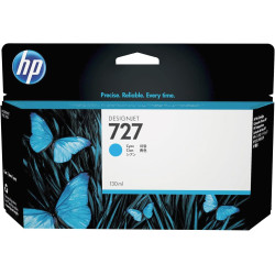 HP 727 Cyan Cartouche d'origine - B3P19A