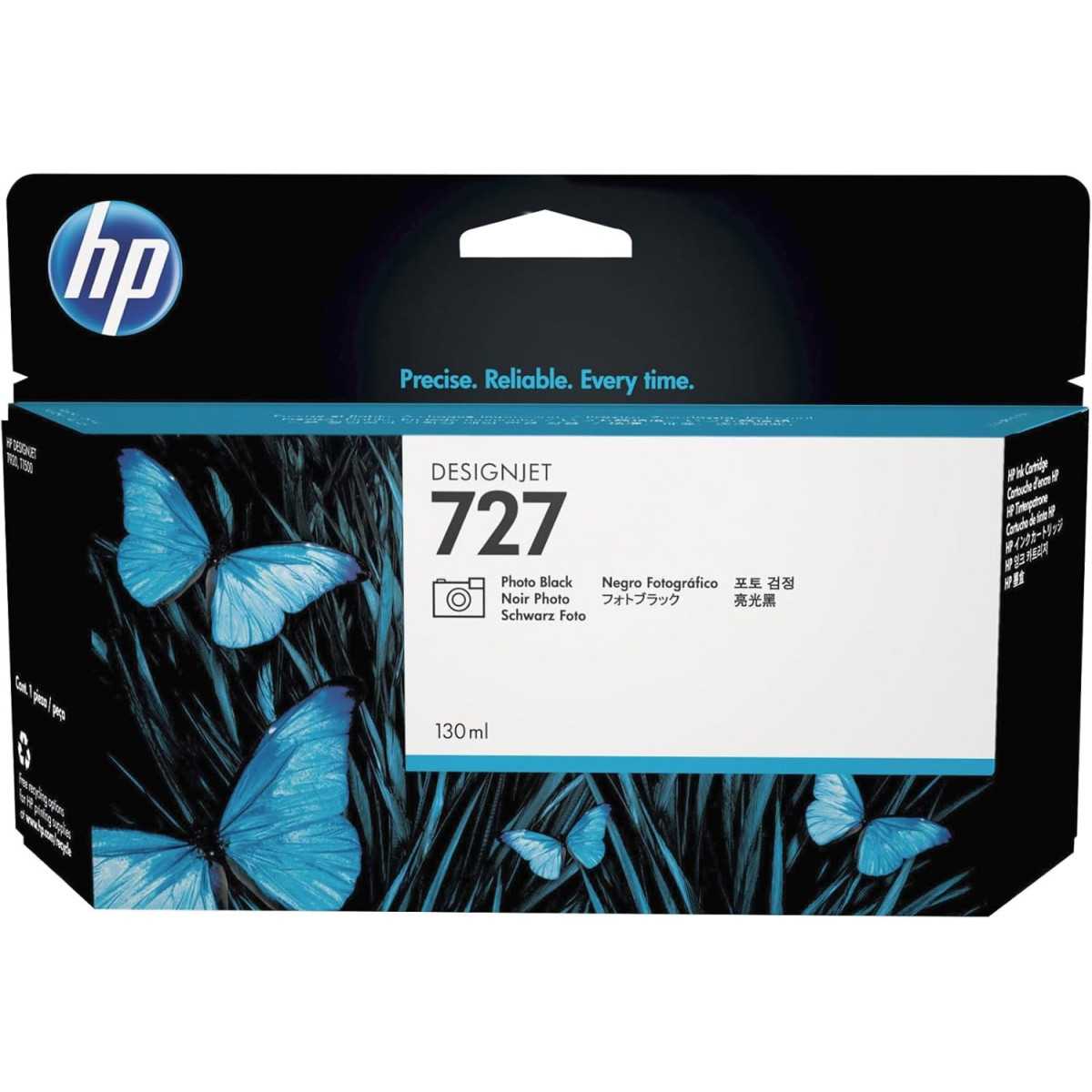 HP 727 Photo noir Cartouche d'origine - B3P23A HP 727 Photo noir Cartouche d'origine - B3P23A