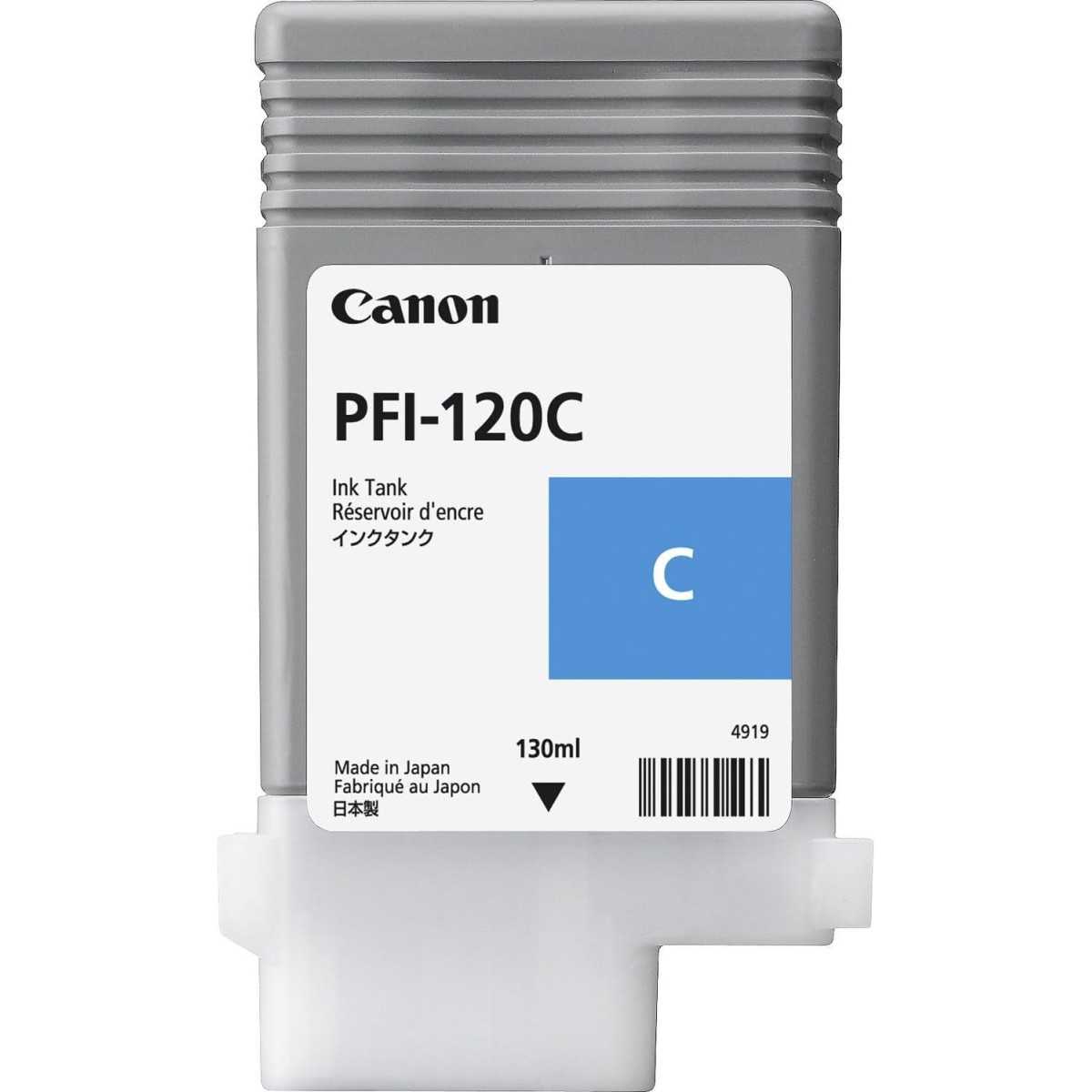 Canon PFI-120C Cyan Cartouche d'encre d'origine moins chère Canon PFI-120C Cyan Cartouche d'encre d'origine moins chère