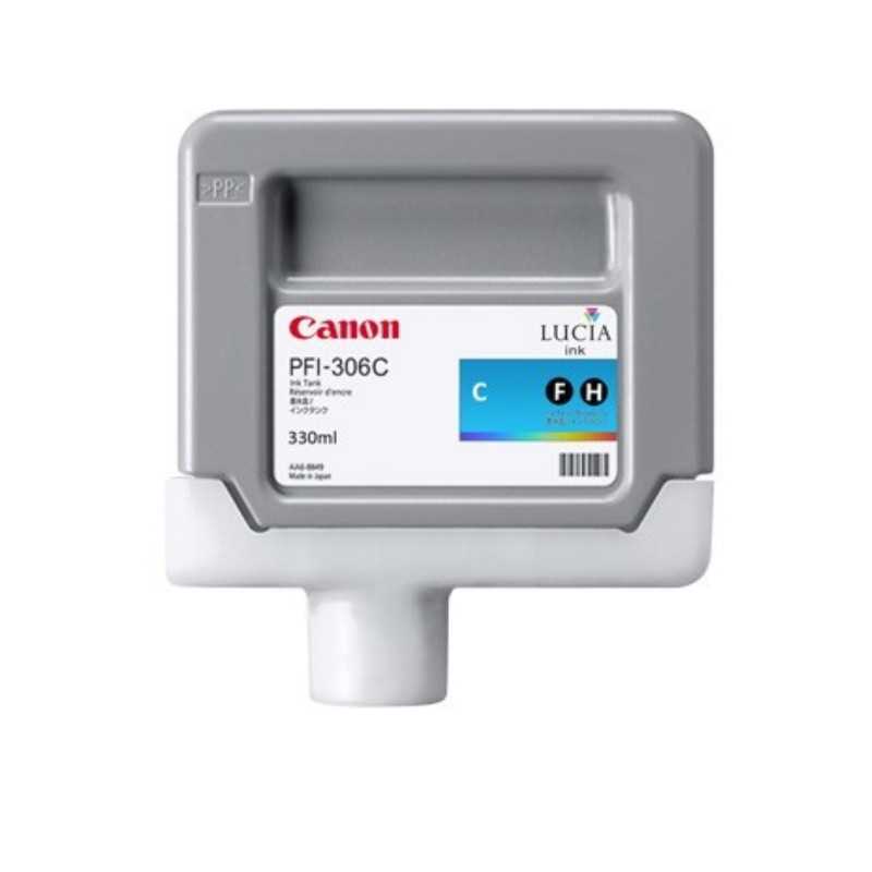 Canon PFI-306C Cyan Cartouche d'encre d'origine