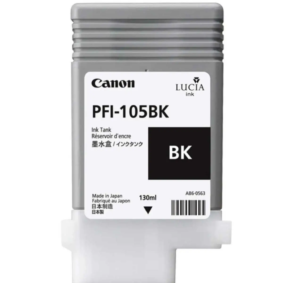 Canon PFI-105BK Noir Cartouche d'encre d'origine moins chère