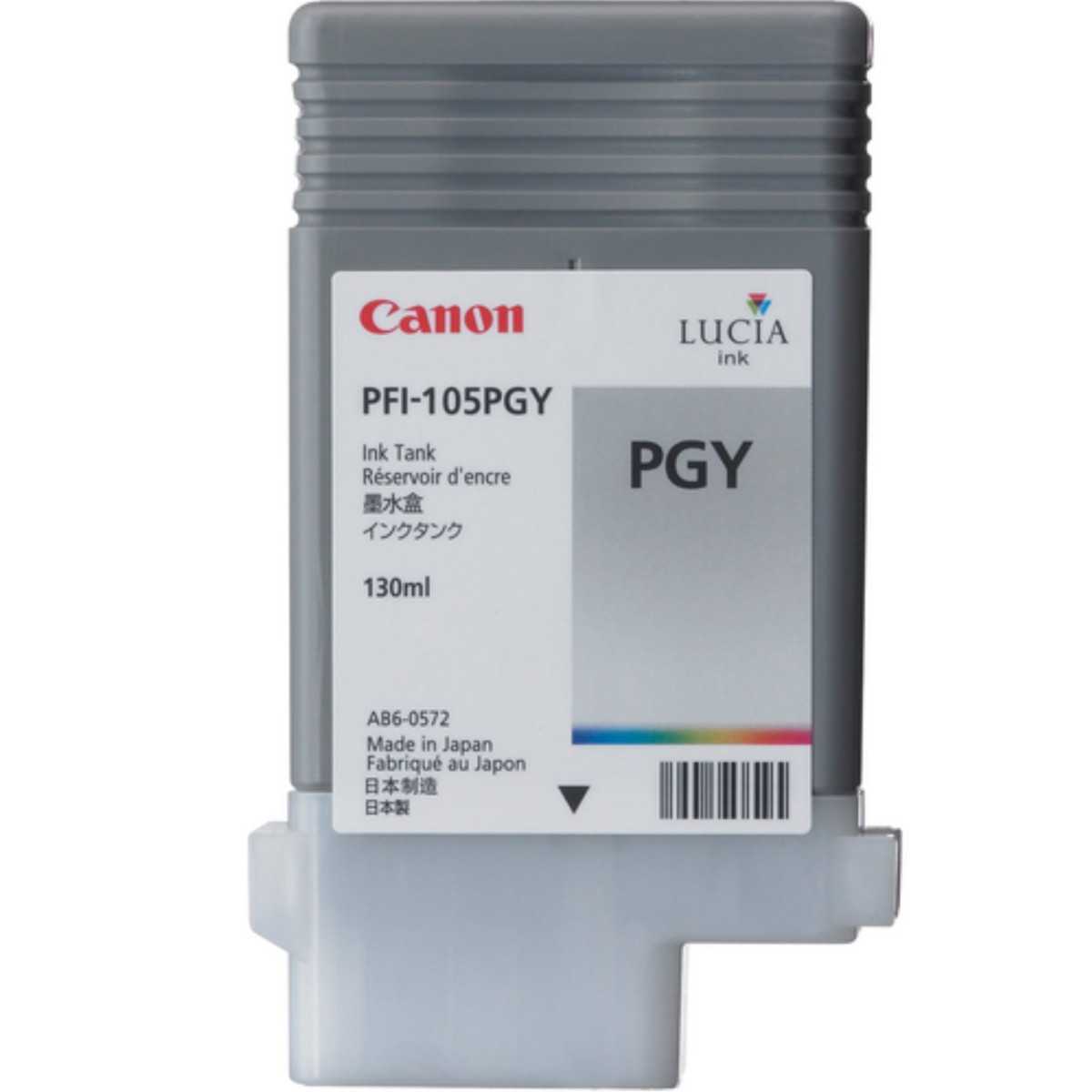 Canon PFI-105PGY Photo gris Cartouche d'encre d'origine moins chère Canon PFI-105PGY Photo gris Cartouche d'encre d'origine moins chère