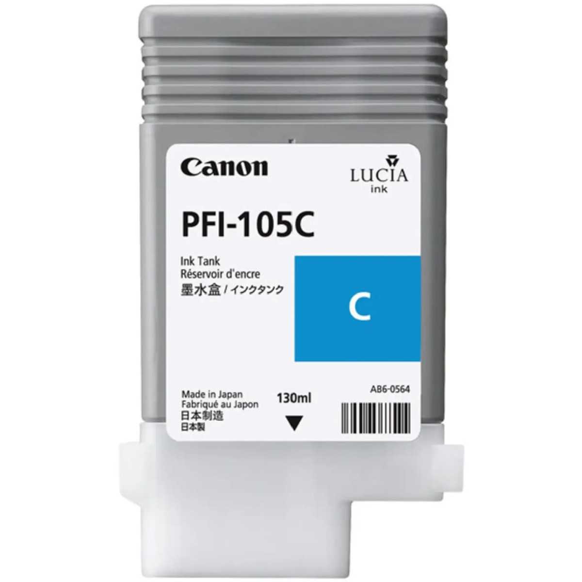 Canon PFI-105C Cyan Cartouche d'encre d'origine moins chère Canon PFI-105C Cyan Cartouche d'encre d'origine moins chère