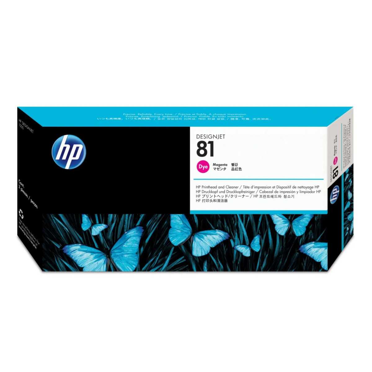 HP 81 Magenta Tête d'impression d'origine - C4952A HP 81 Magenta Tête d'impression d'origine - C4952A