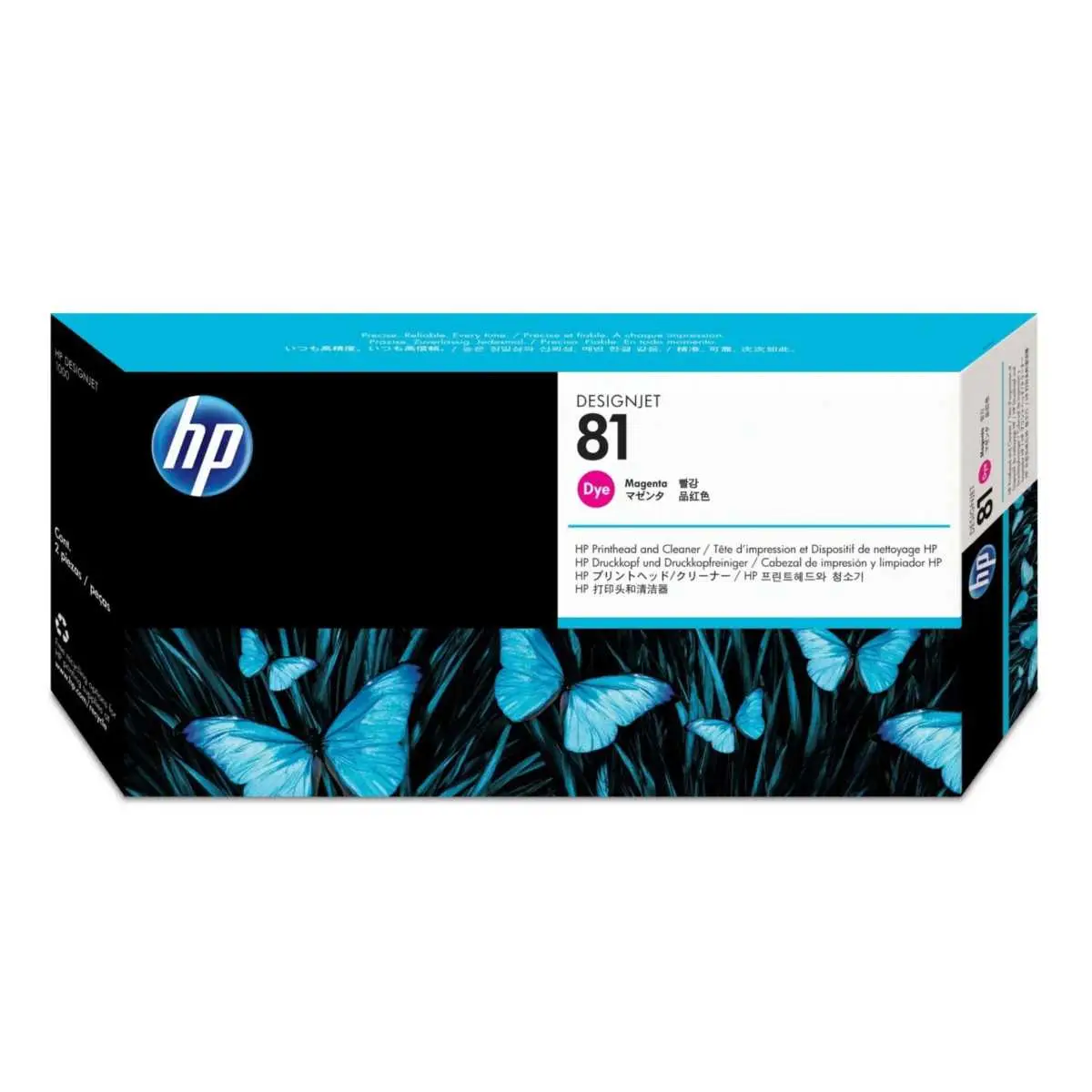 HP 81 Magenta Tête d'impression d'origine - C4952A
