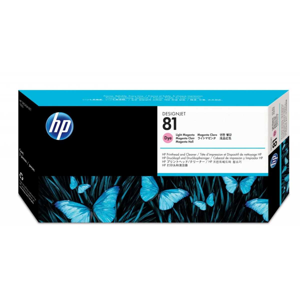 HP 81 Light Magenta Tête d'impression d'origine - C4955A HP 81 Light Magenta Tête d'impression d'origine - C4955A