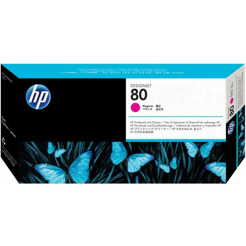 HP 80 Magenta Tête d'impression d'origine - C4822A HP 80 Magenta Tête d'impression d'origine - C4822A