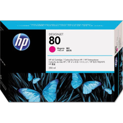 HP 80 Magenta Cartouche d'encre d'origine 350 ml - C4847A