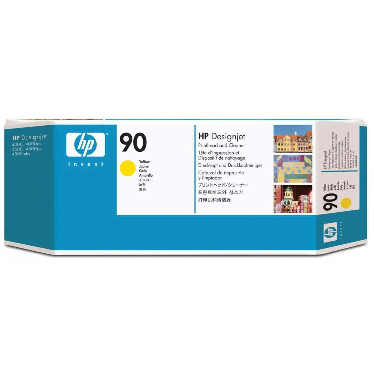 HP 90 Jaune Tête d'impression d'origine - C5057A
