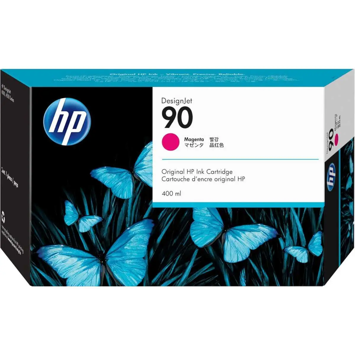 HP 90 Magenta Cartouche d'encre d'origine - C5063A HP 90 Magenta Cartouche d'encre d'origine - C5063A