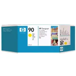 HP 90 Jaune Cartouche d'encre d'origine - C5064A