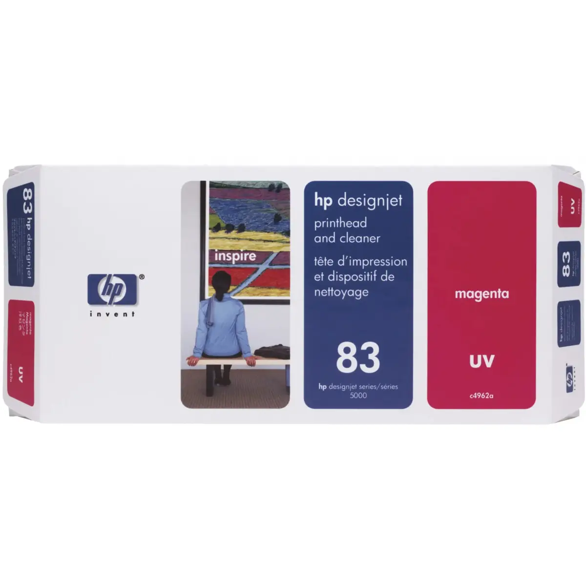 HP 83 Magenta Tête d'impression d'origine - C4962A