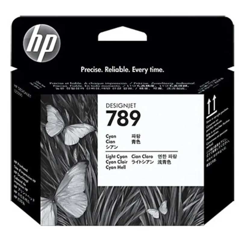 HP 789 tête d'impression Designjet cyan/cyan clair - CH613A