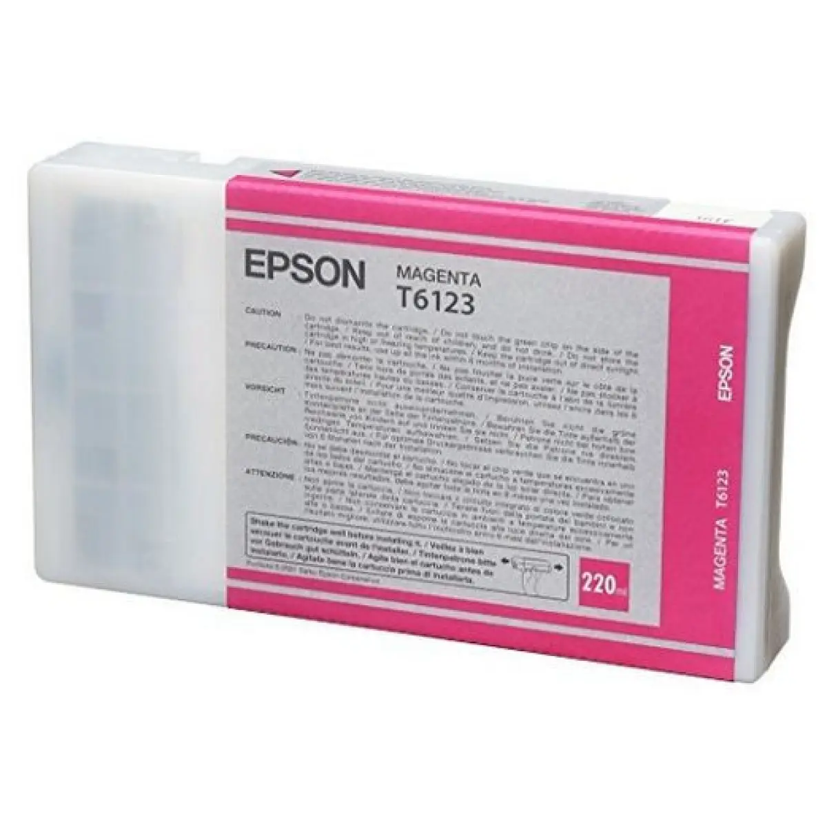 Epson T6123 Magenta Cartouche d'encre d'origine
