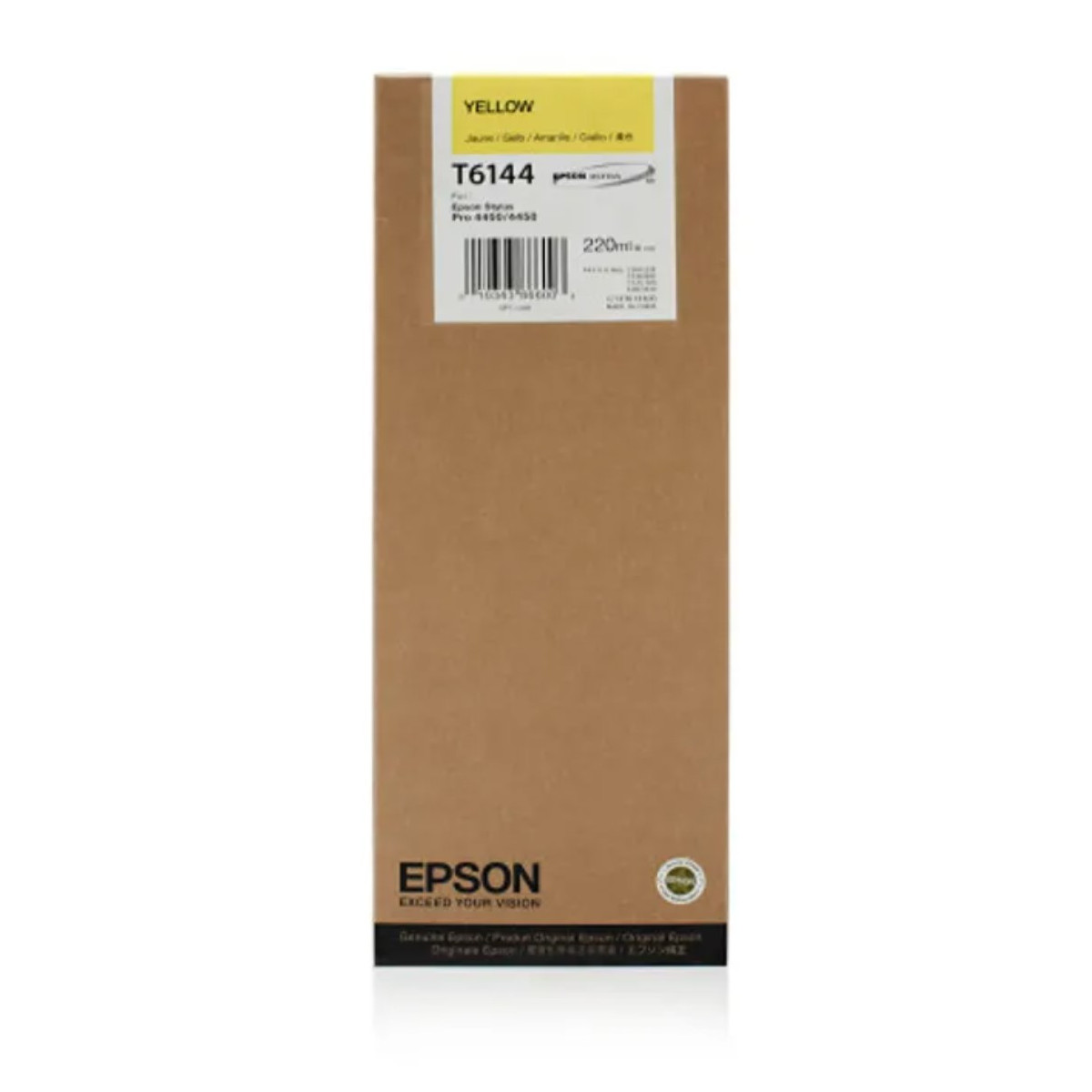 Epson T6144 Jaune Cartouche d'encre d'origine