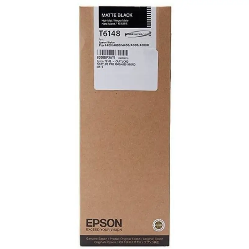 Epson T6148 Noir mat Cartouche d'encre d'origine