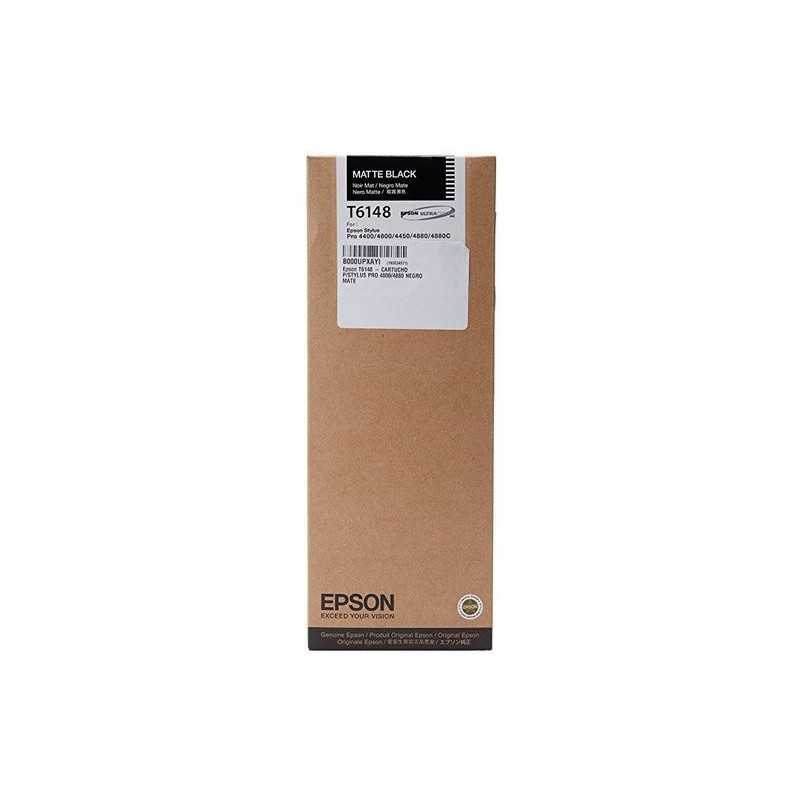 Epson T6148 Noir mat Cartouche d'encre d'origine moins chère