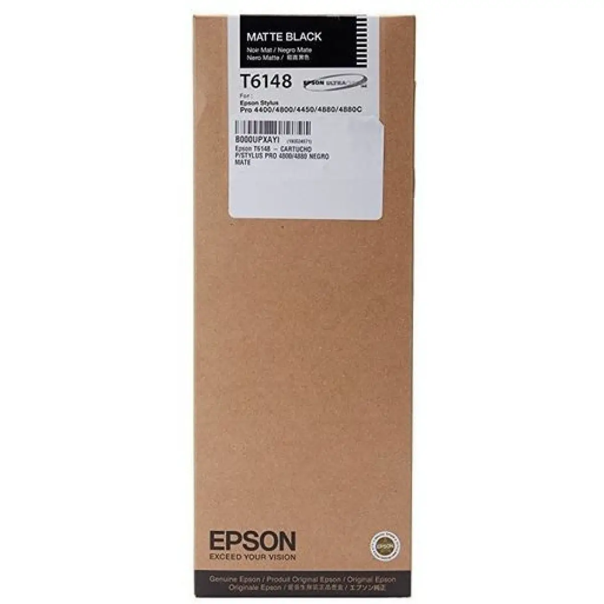 Epson T6148 Noir mat Cartouche d'encre d'origine